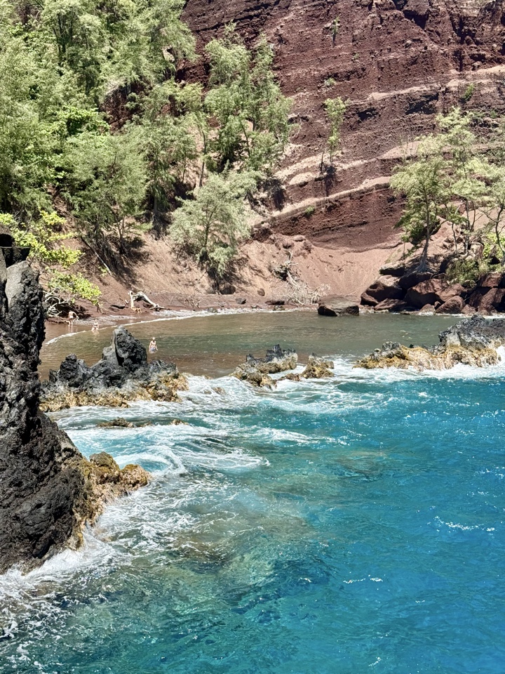 Header image for Kaihalulu Beach, 4155 Hana Hwy, Hana, HI  96713, United States